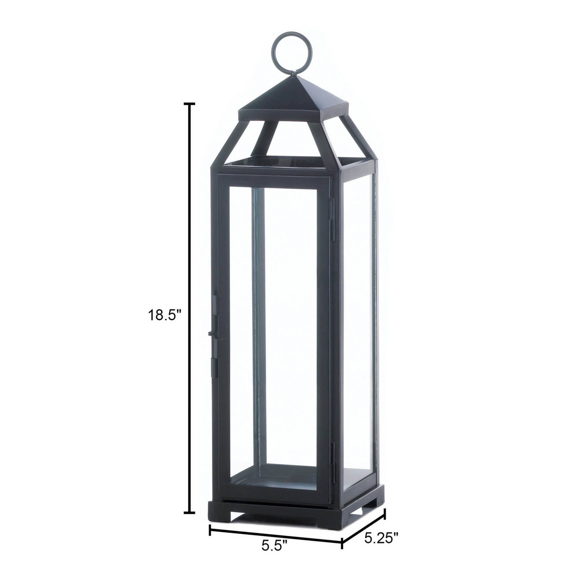 18.5'' Lean & Sleek Candle Lantern